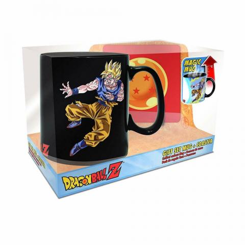 DRAGON BALL Z - Goku vs. Buu Magic Mug and Coaster Gift Set