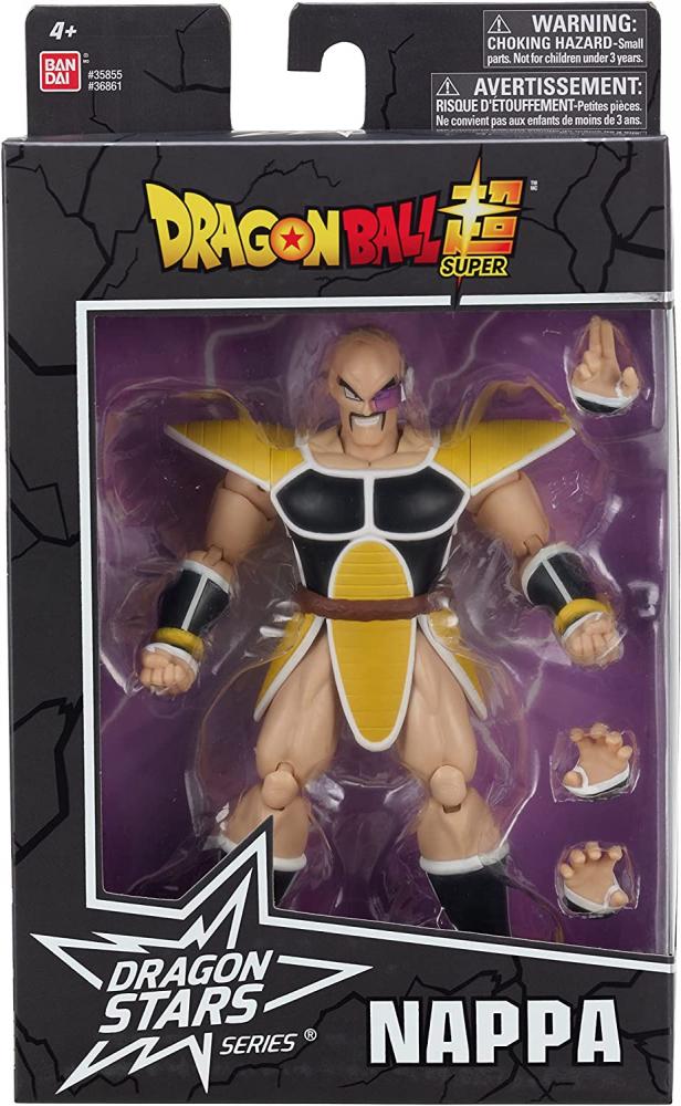 Dragon Star Dragon Ball Nappa Figura Bandai Articulado