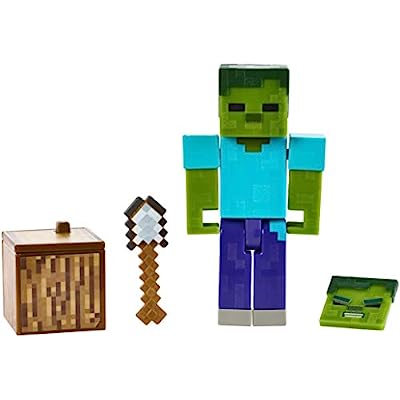 Minecraft Earth 8.5Cm Comic Mode Zombie Original