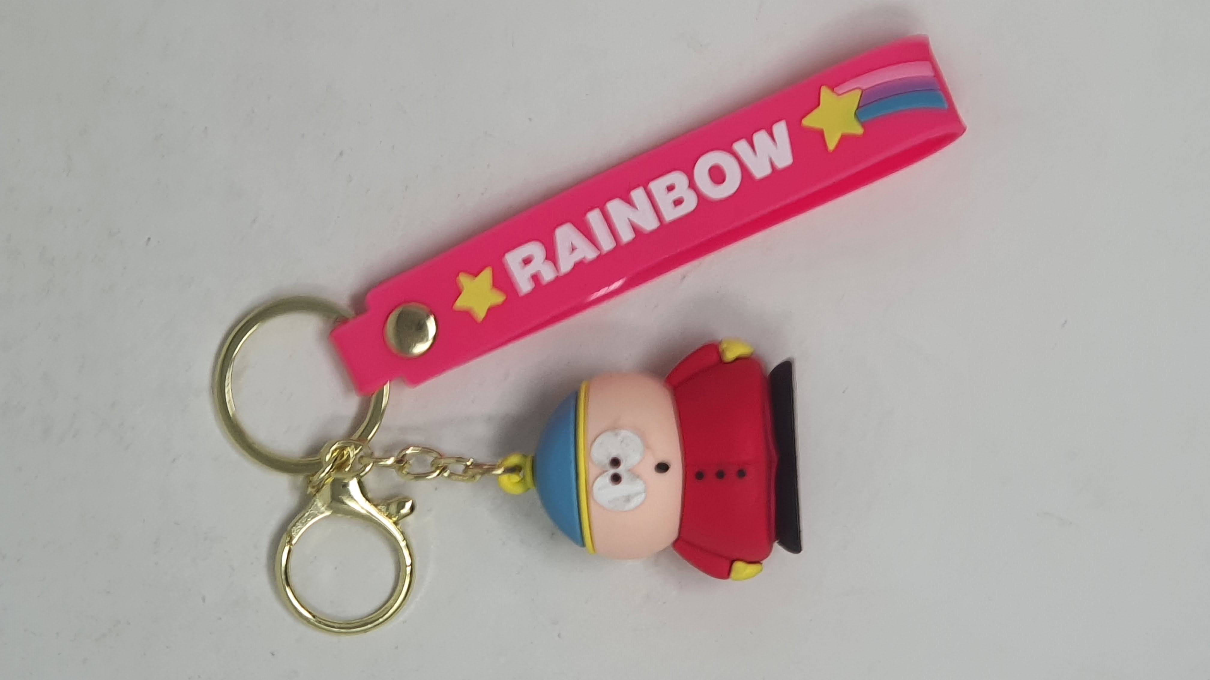 LLavero Goma Rainbow Sout Park Cartman