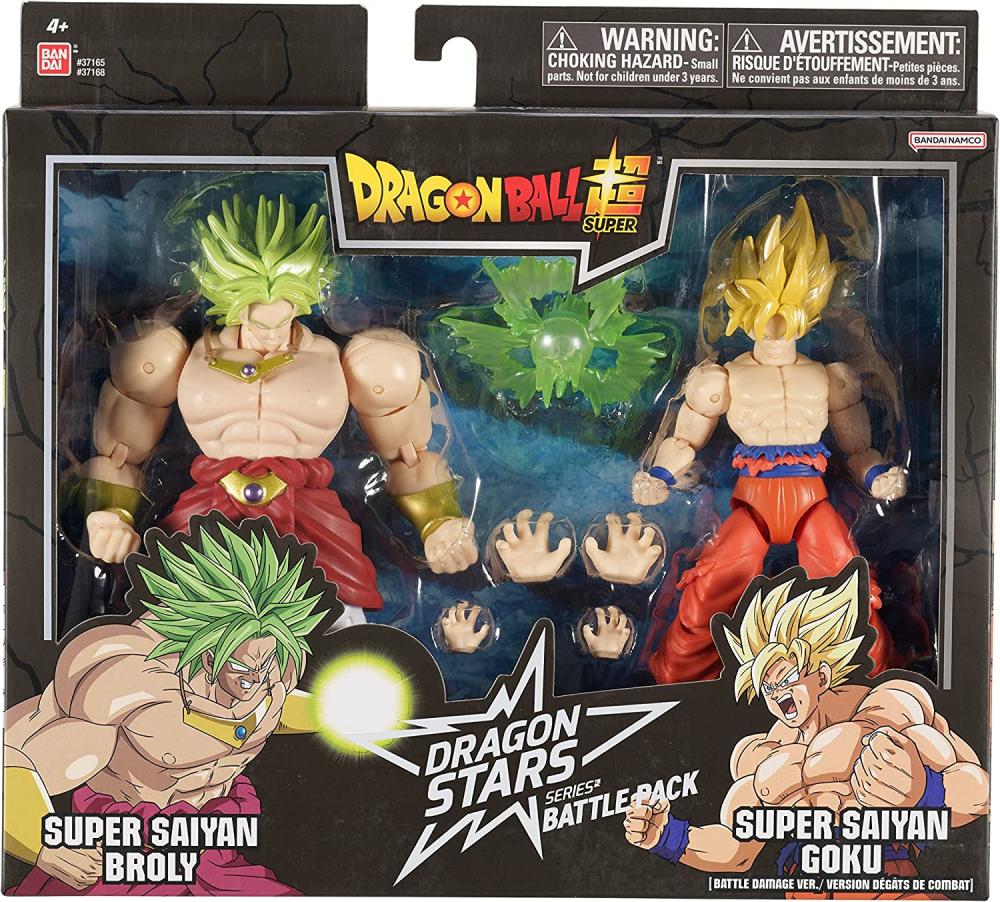 Dragon Ball Dragon Stars Saiyan Goku vs Saiyan Broly