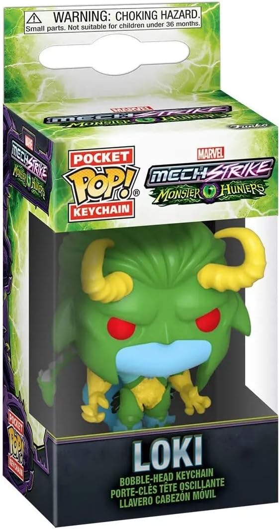 Llavero Funko Pop Monster Hunters Loki
