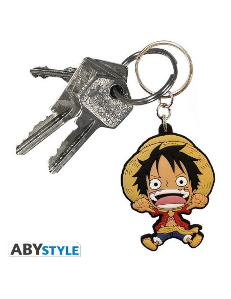 LLavero Metal One Piece Luffy