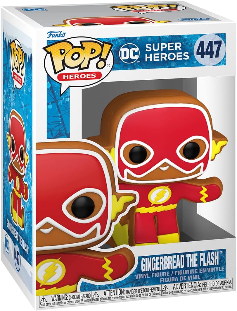Funko Pop Heroes DC Holiday Gingerbread The Flash