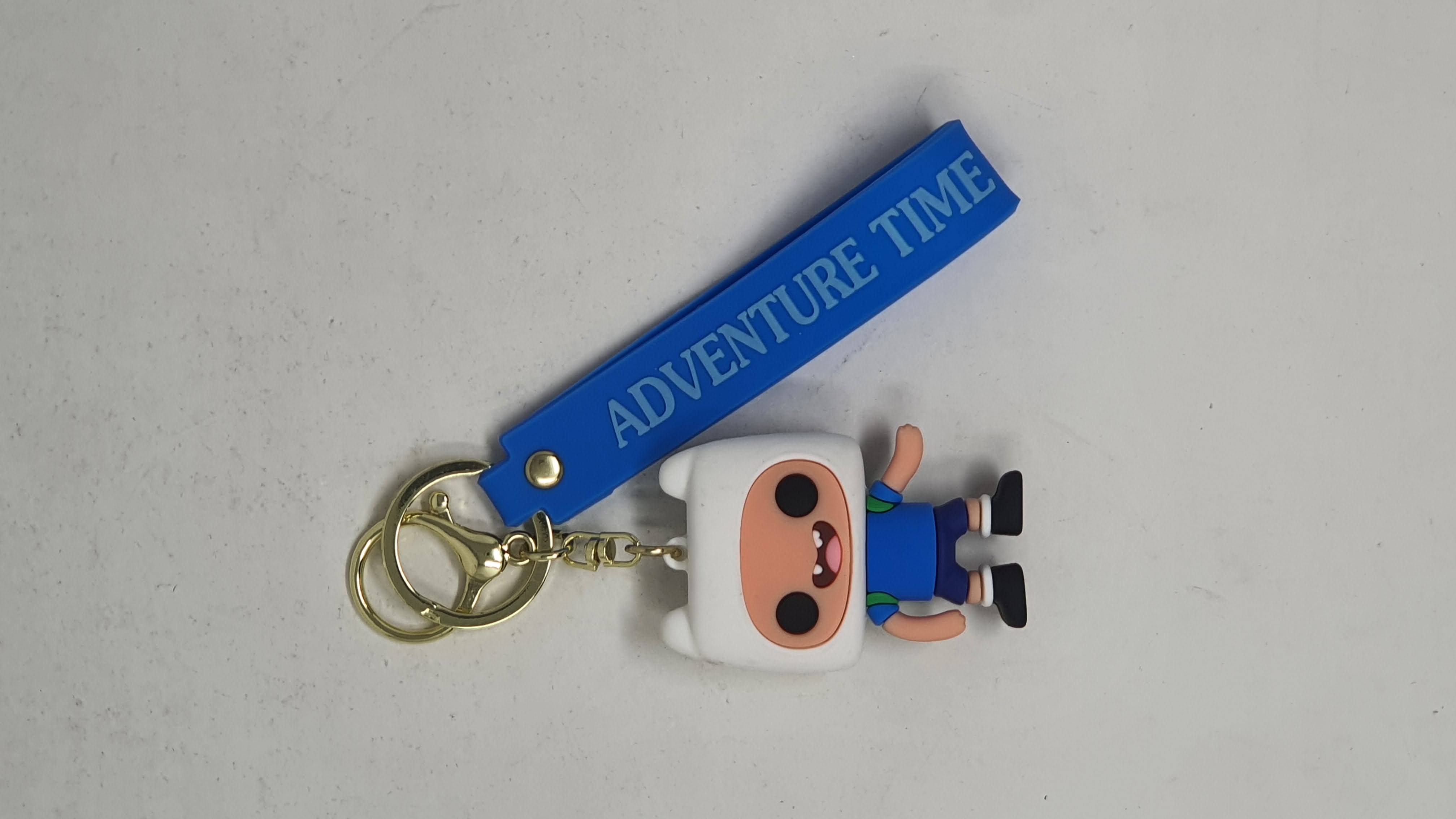 Llavero Goma Adventure Time Cake Jake