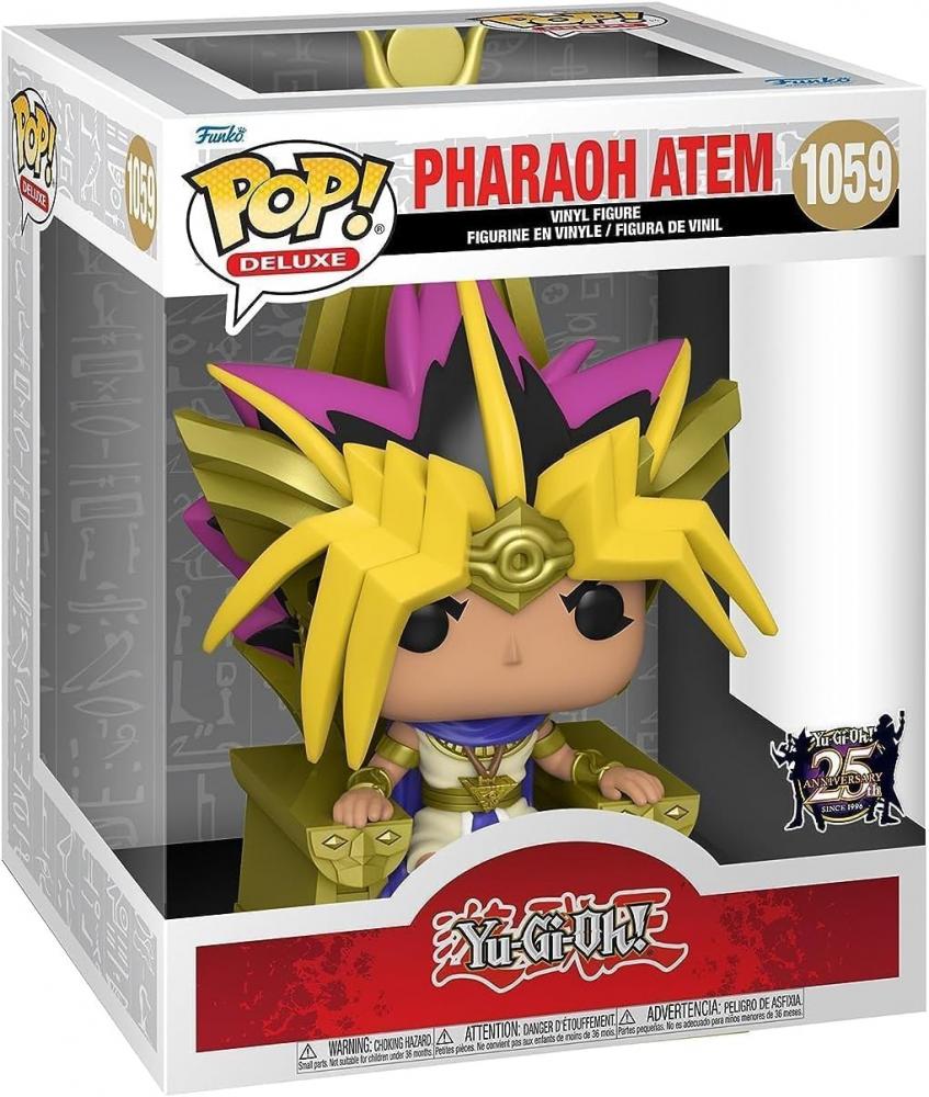 Funko Pop Deluxe Yu-Gi-Oh Atem Pharaoh Yugi Metallic