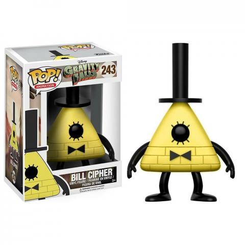 Funko POP Disney Gravity Falls Bill Cipher Caja Abollada