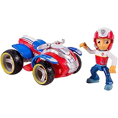 Paw Patrol Ryders Rescue ATV Vehicle and Figure 