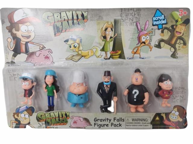 Figuras Gravity Falls pack