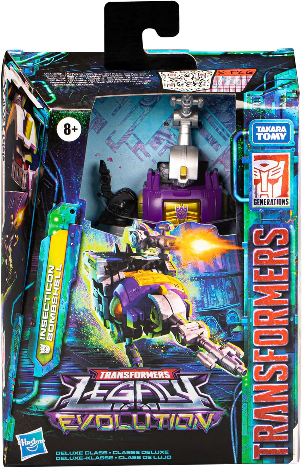 Transformers Legacy Evolution Deluxe Insecticon Bombshell
