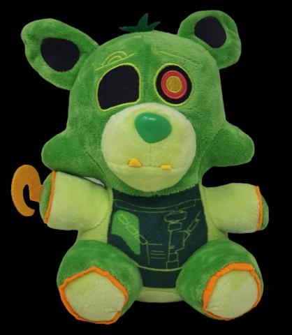 Peluche FNAF Foxy Radioactivo 20cm