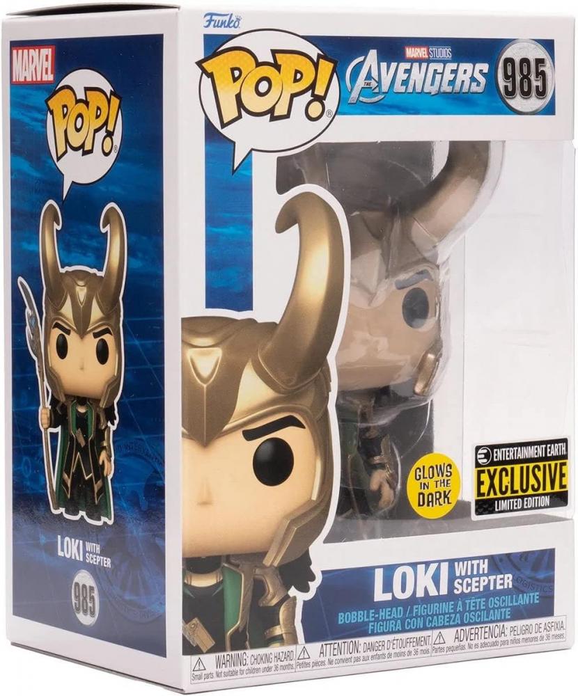 Funko Pop Loki Glow in The Dark EE Exclusive