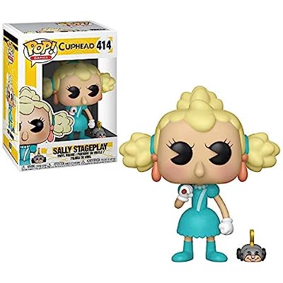 Funko Pop & Buddy Cuphead Sally & Wind Up Mouse 