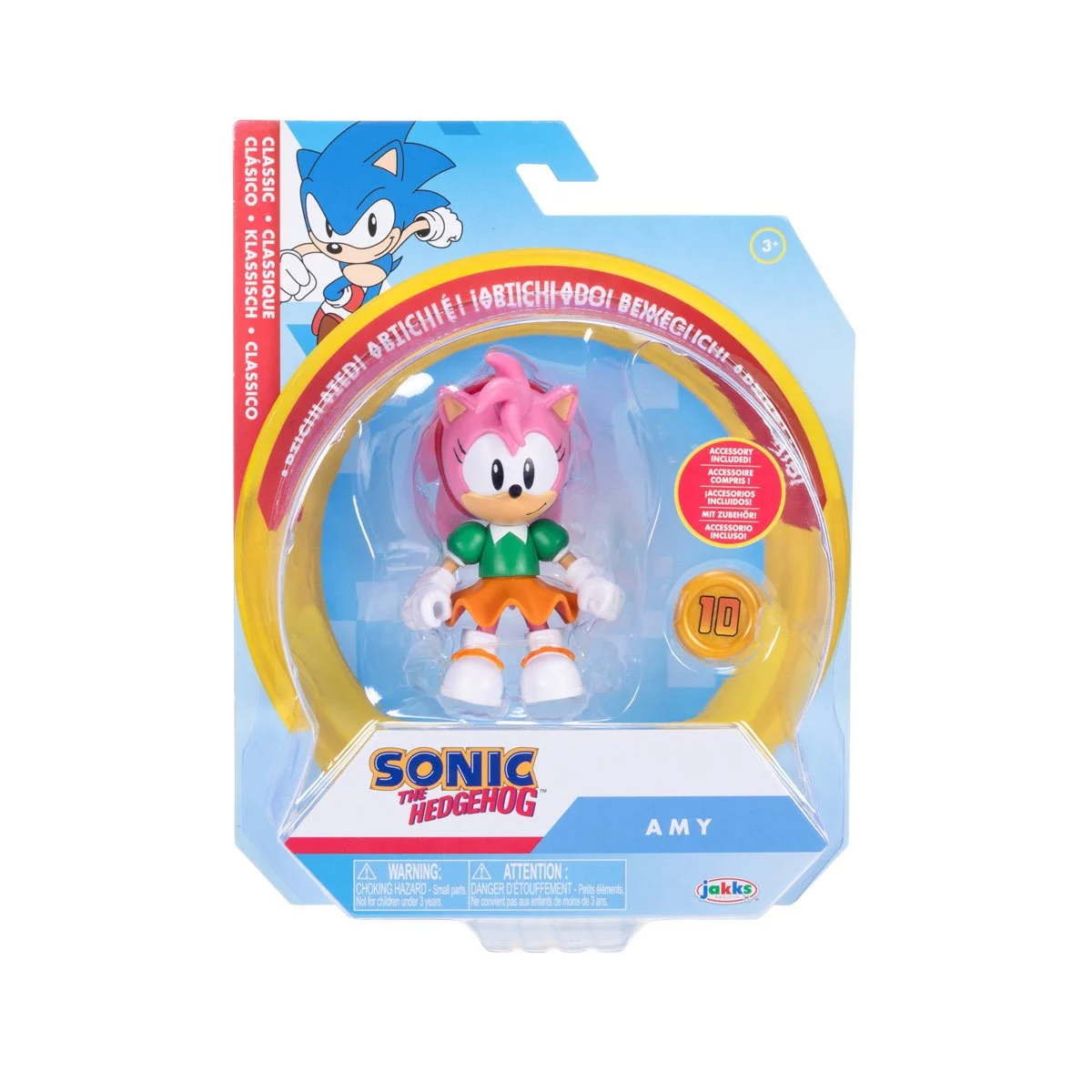 Sonic The Hedgehog Classic Amy 10Cm