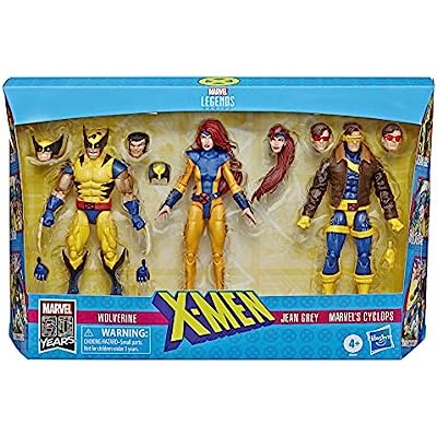 Hasbro Marvel Legends 3-Pack Wolverine Jean Grey Cyclops