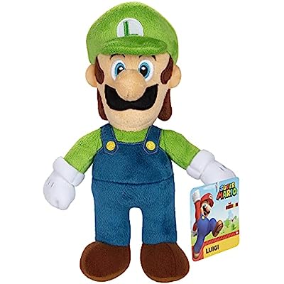 Peluche Super Mario Luigi Original Jakks Pacific
