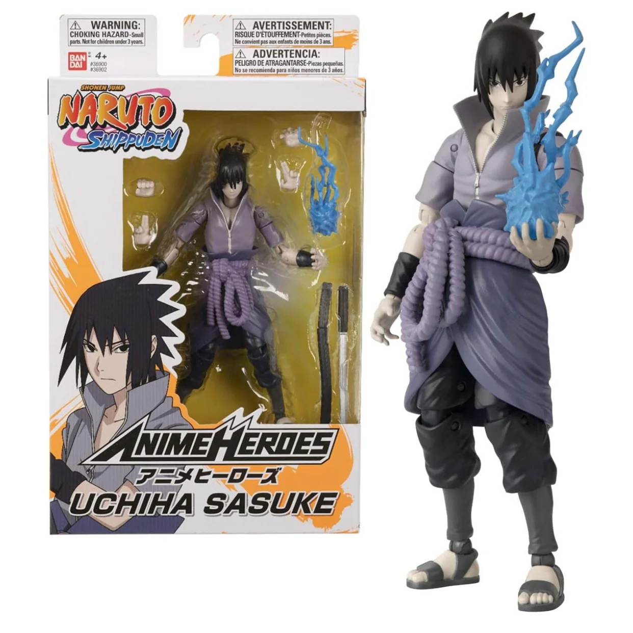 ANIME HEROES Naruto Shippuden Uchiha Sasuke