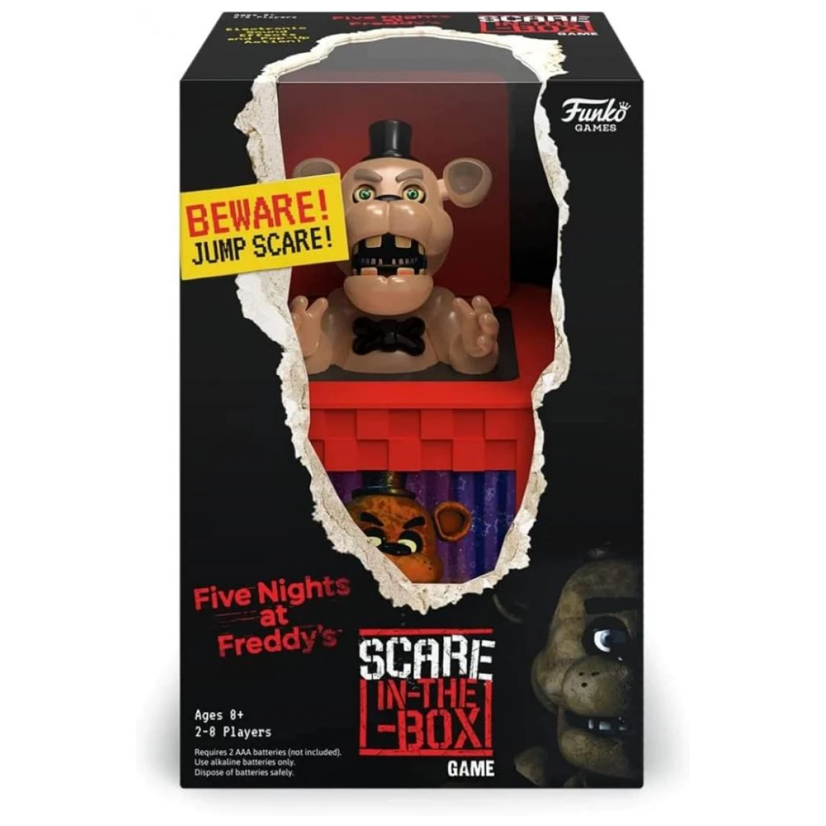 Funko Five Nights at Freddy's Scare-in-The-Box Game