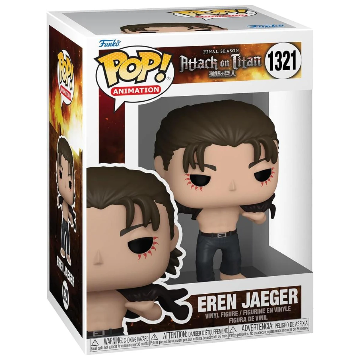Funko Pop Attack on Titan Eren Jaeger