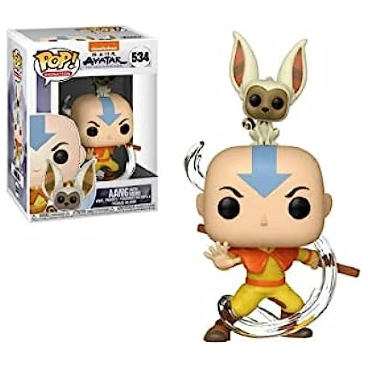 Funko Pop Avatar Aang with Momo