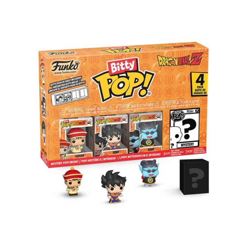 Funko Pop Bitty Dragon Ball Z 4-Pack Gohan Raditz Piccolo