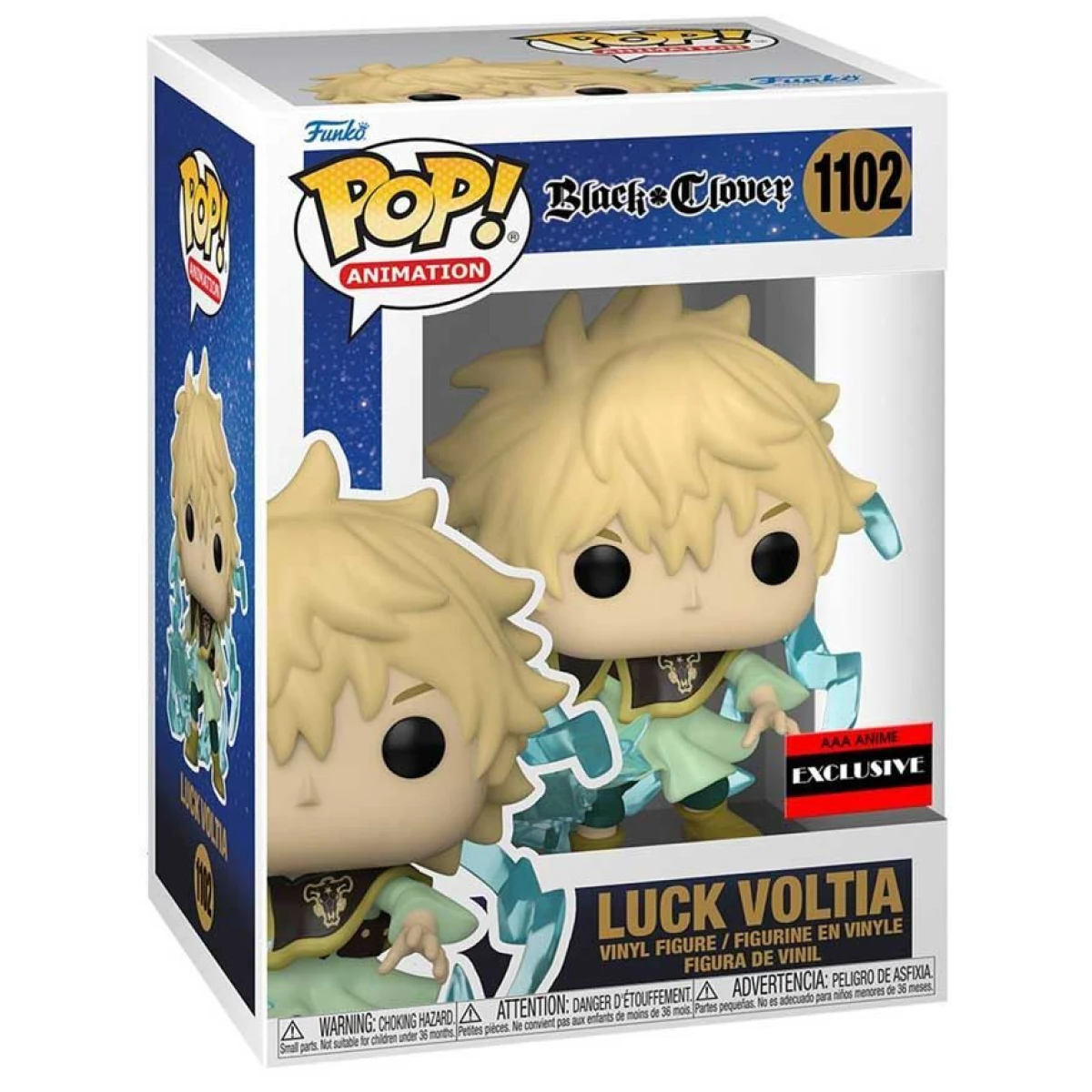 Funko Pop Black Clover Luck Voltia