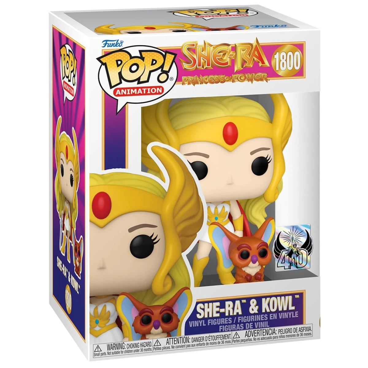 Funko Pop & Buddy She-Ra with Kowl MOTU
