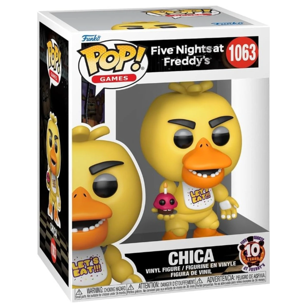 Funko Pop! Chica With Cupcake #1063 Five Nights At Freddy's