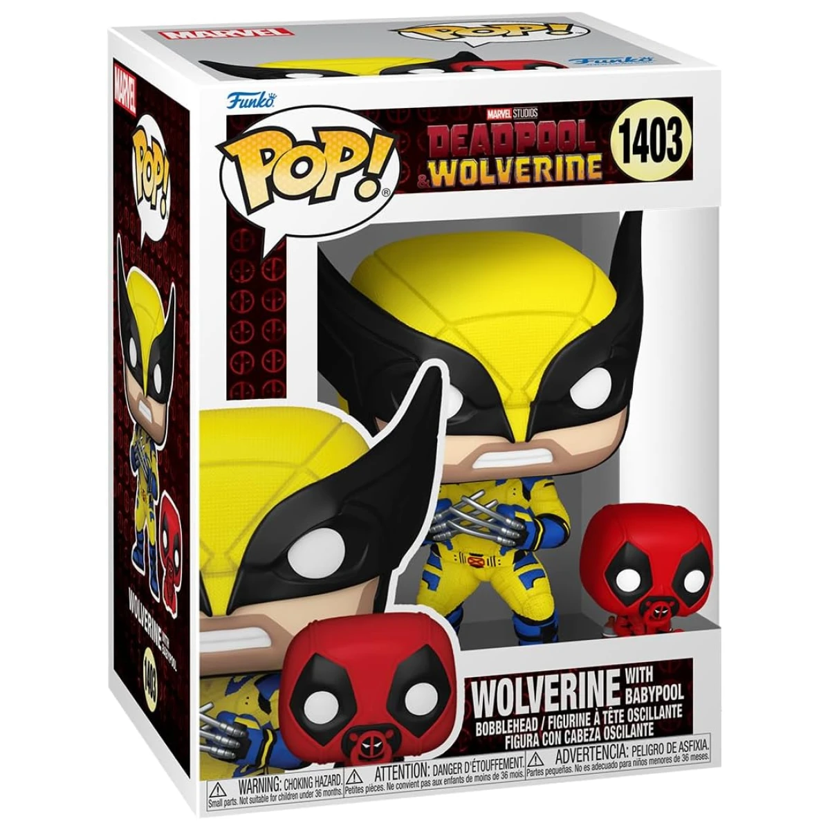 Funko Pop Deadpool & Wolverine Wolverine with Babypool