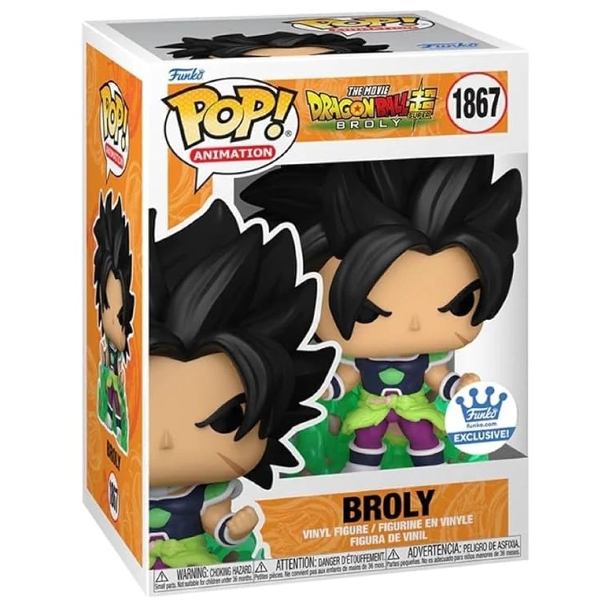 Funko Pop! Dragonball Super Broly Exclusive #1867