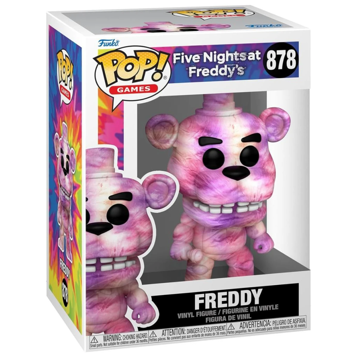 Funko Pop Five Nights at Freddy Tie Dye Freddy
