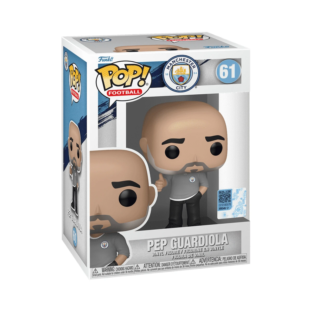 Funko Pop Football Pep Guardiola Manchester City FC