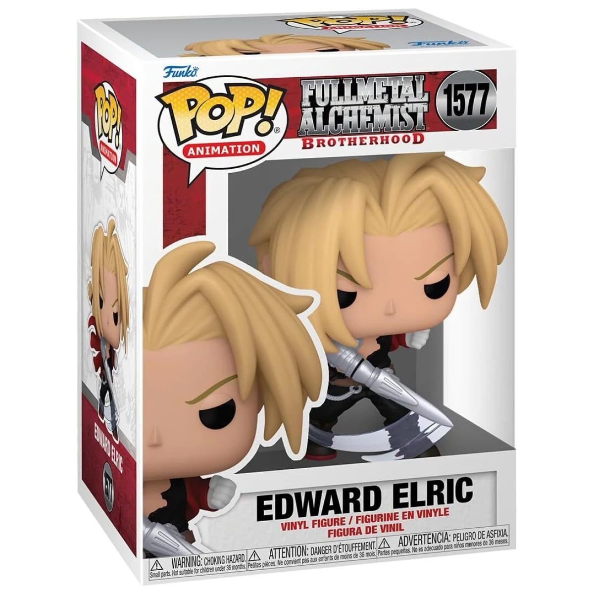 Funko Pop Fullmetal Alchemist Brotherhood Edward Elric Blade