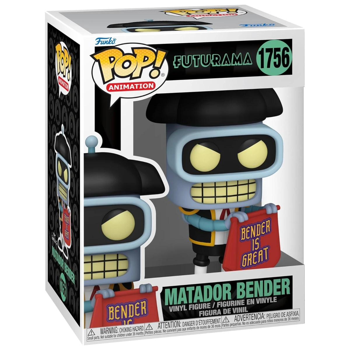 Funko Pop Futurama Bender (Matador)