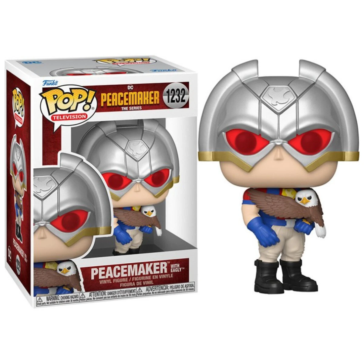 Funko Pop Peacemaker Peacemaker with Eagly