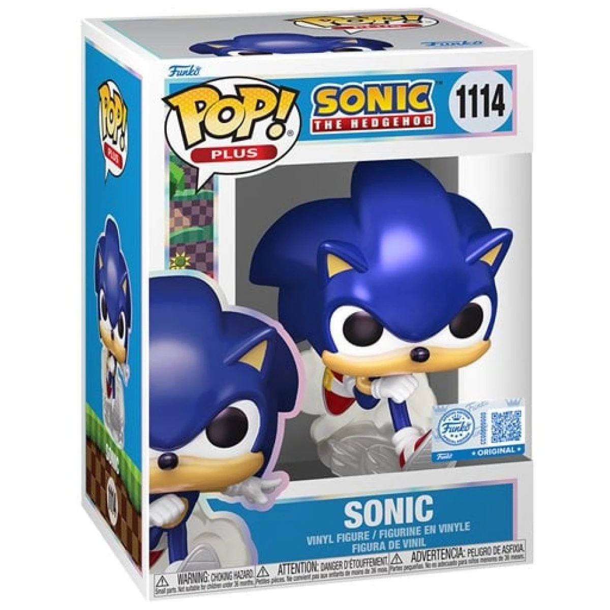Funko Pop Plus Sonic The Hedgehog (Pearl) Exclusive