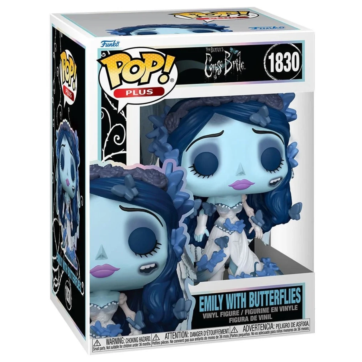 Funko Pop Plus The Corpse Bride Emily with Butterflies