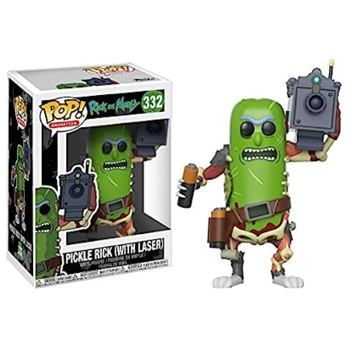 Funko Pop Rick And Morty Pickle Rick with Laser