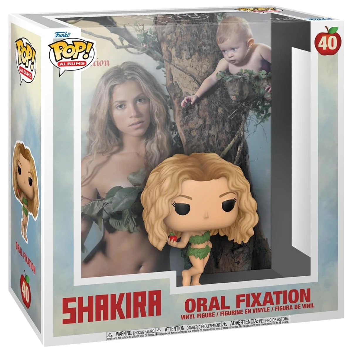 Funko Pop Rocks Album Shakira Oral Fixation #40
