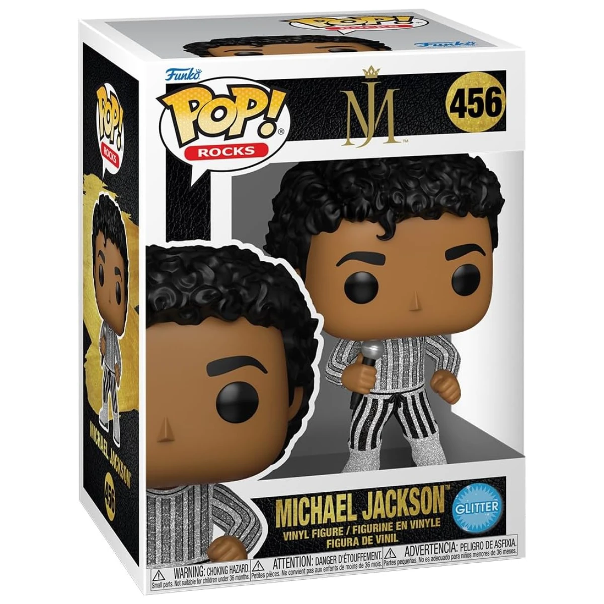 Funko Pop Rocks Michael Jackson Rock with You Glitter