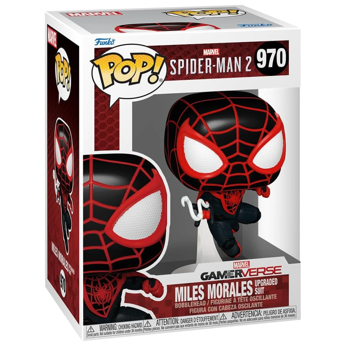 Funko Pop Spider-Man 2-Miles Morales Spider-Man