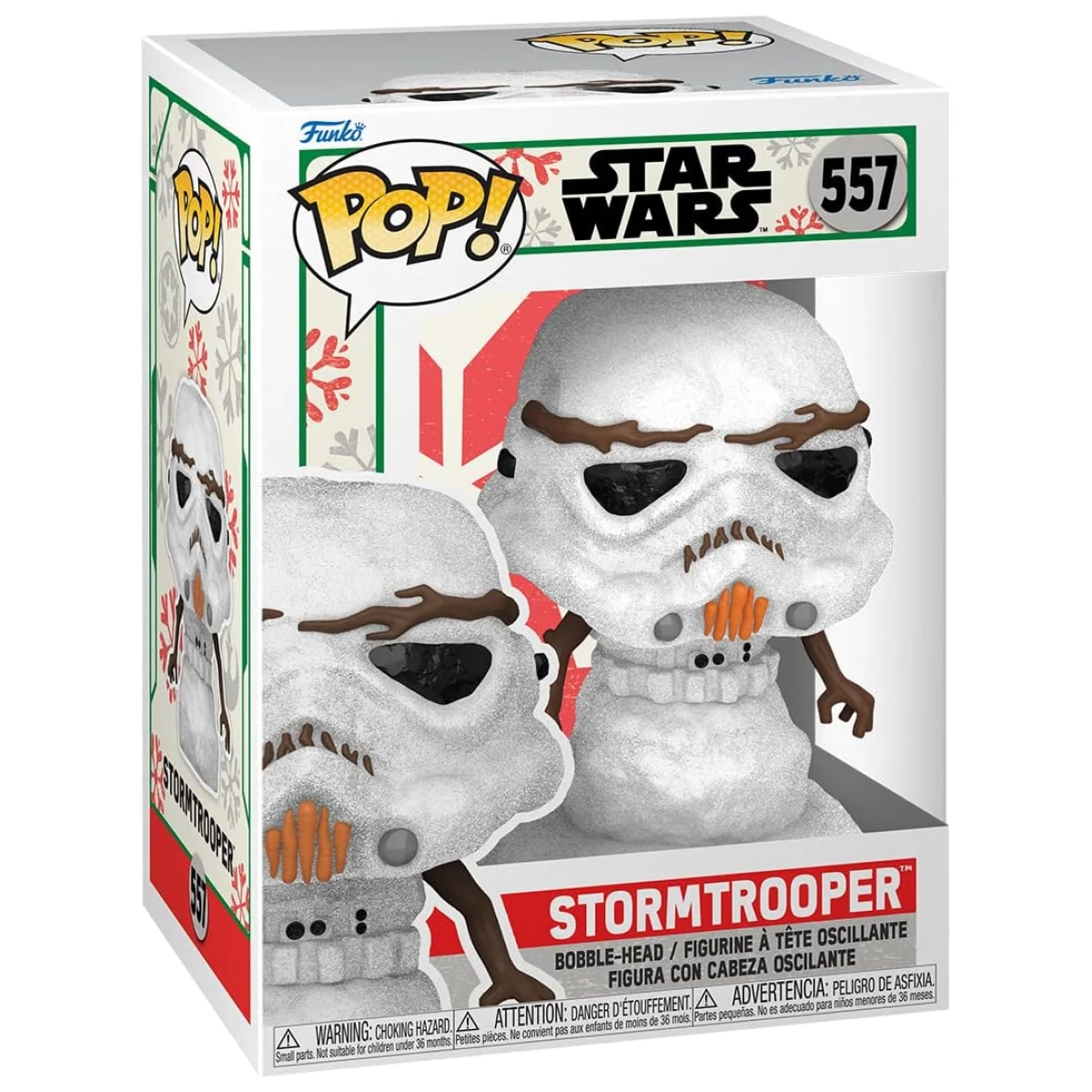 Funko Pop Star Wars Holiday Stormtrooper Snowman