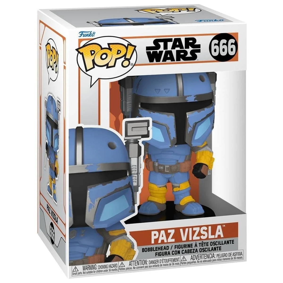 Funko Pop Star Wars The Mandalorian Paz Vizsla