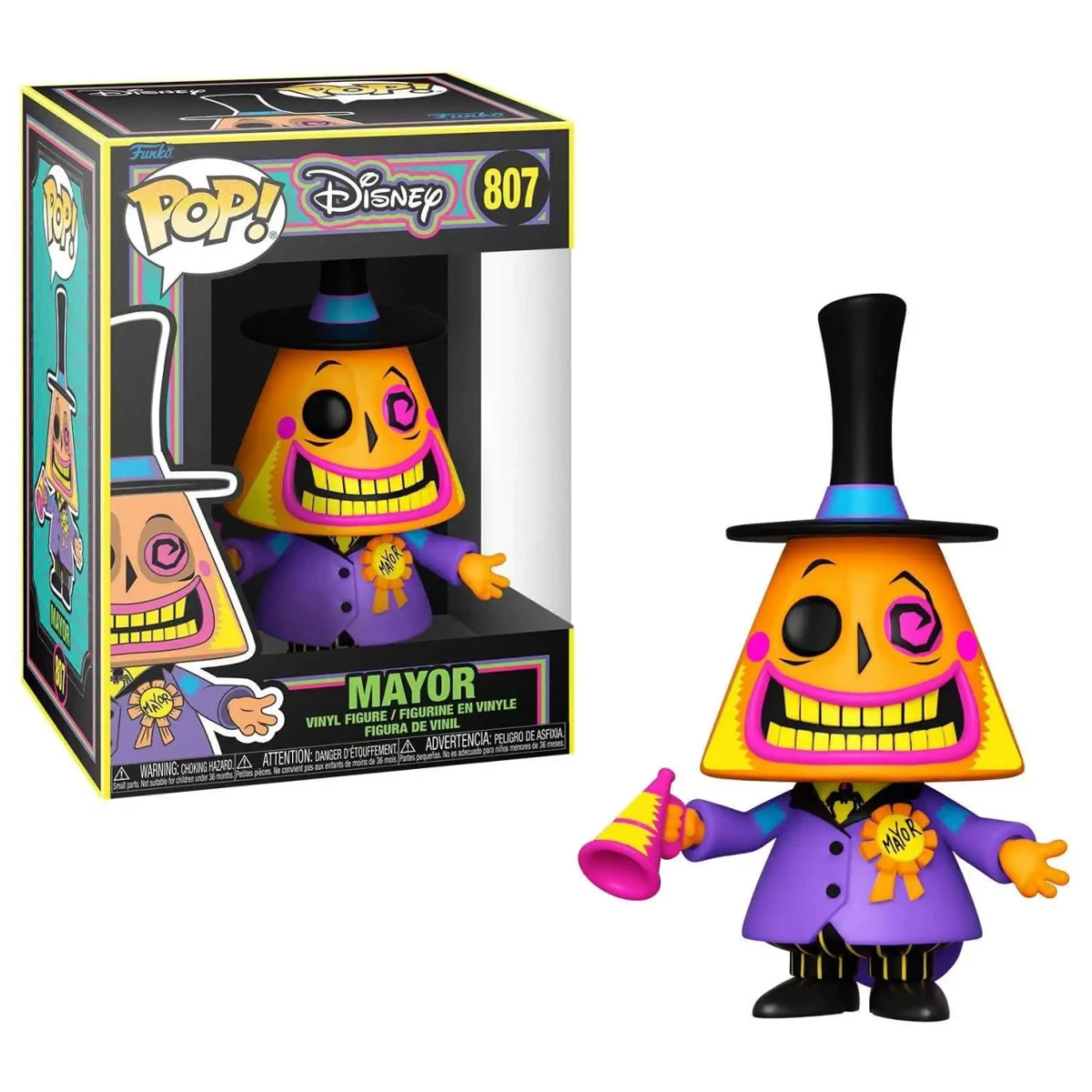 Funko Pop The Nightmare Before Christmas Mayor Blacklight