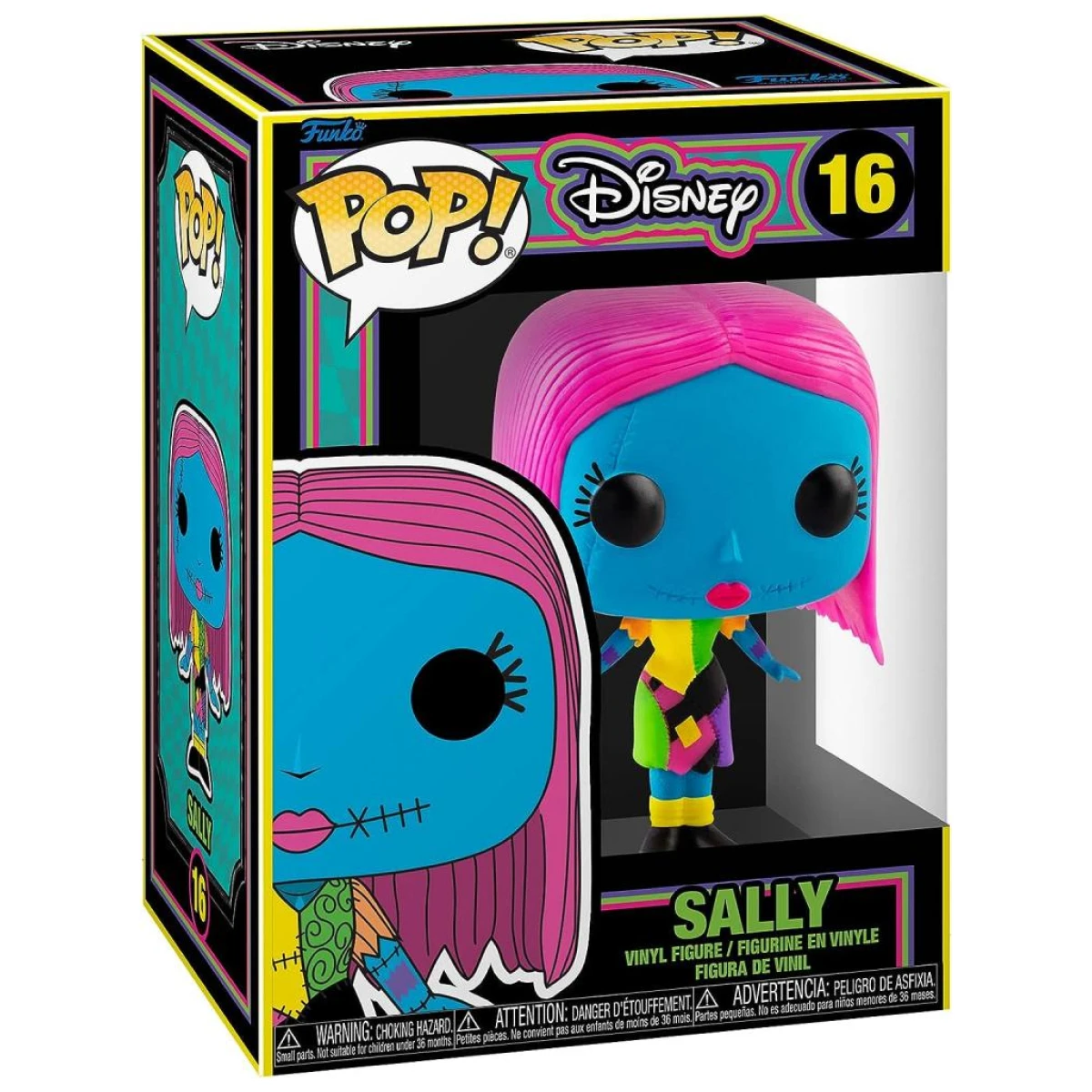 Funko Pop The Nightmare Before Christmas Sally Blacklight