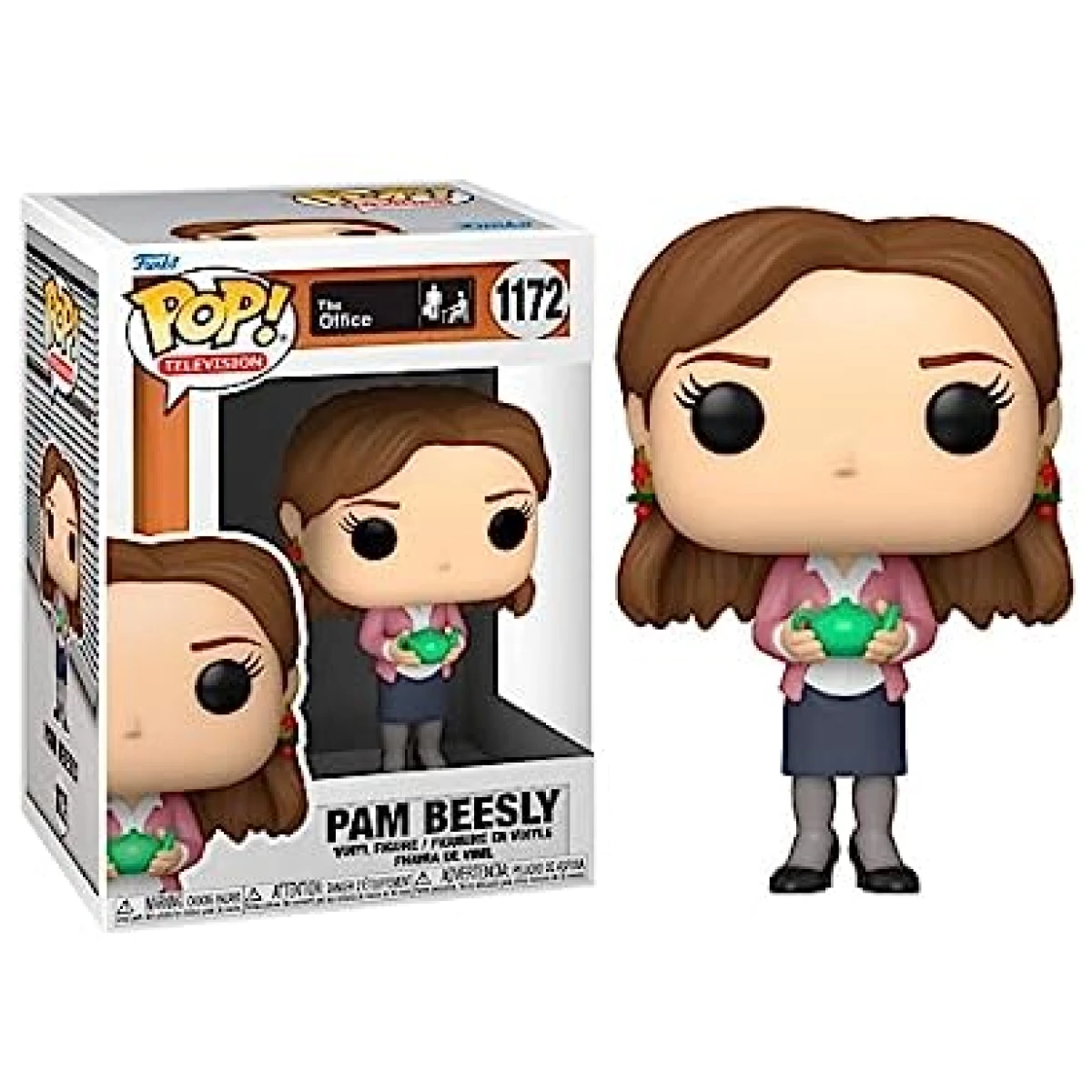 Funko Pop The Office Pam with Teapot & Note