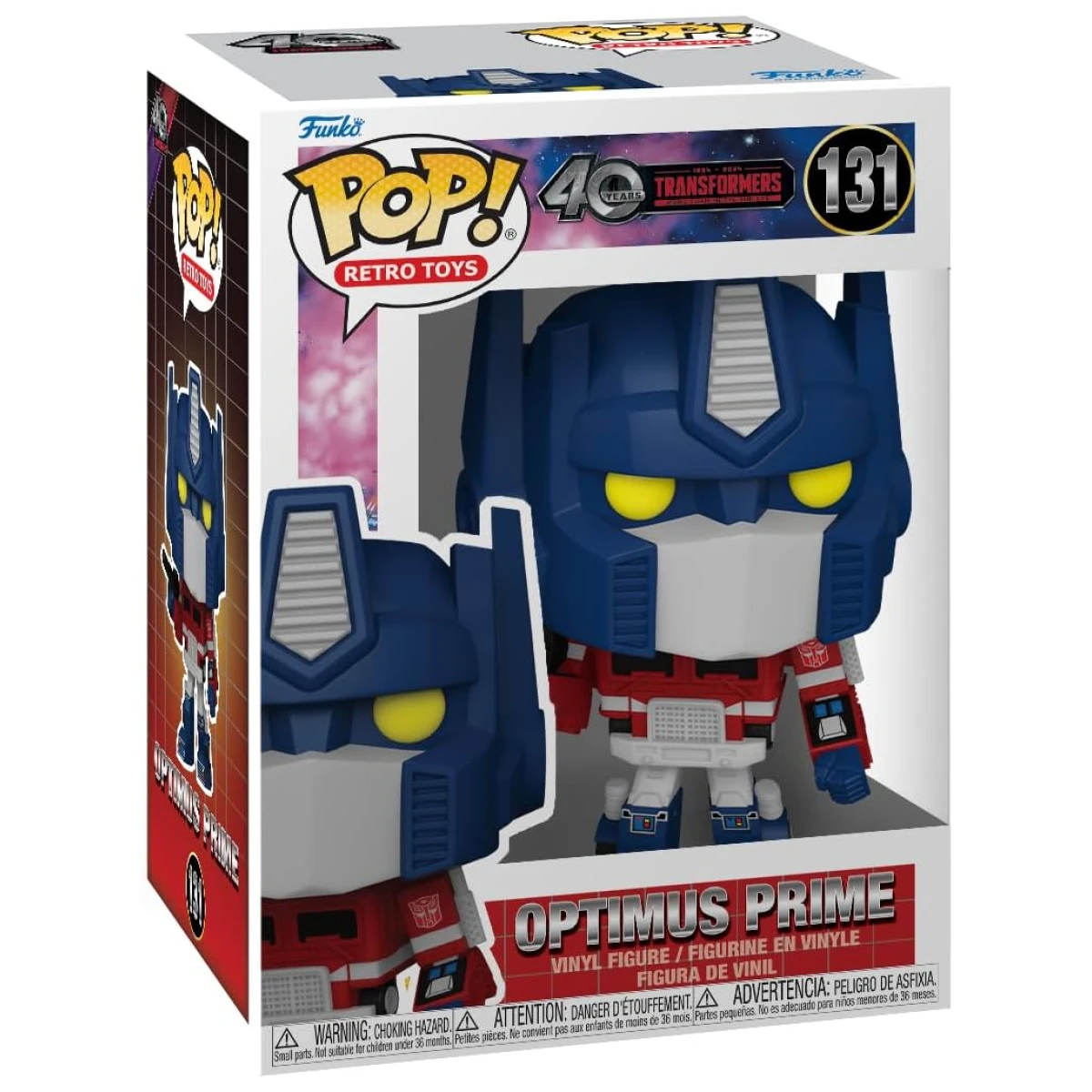 Funko Pop Transformers Gen 1 40th Anniversary Optimus Prime