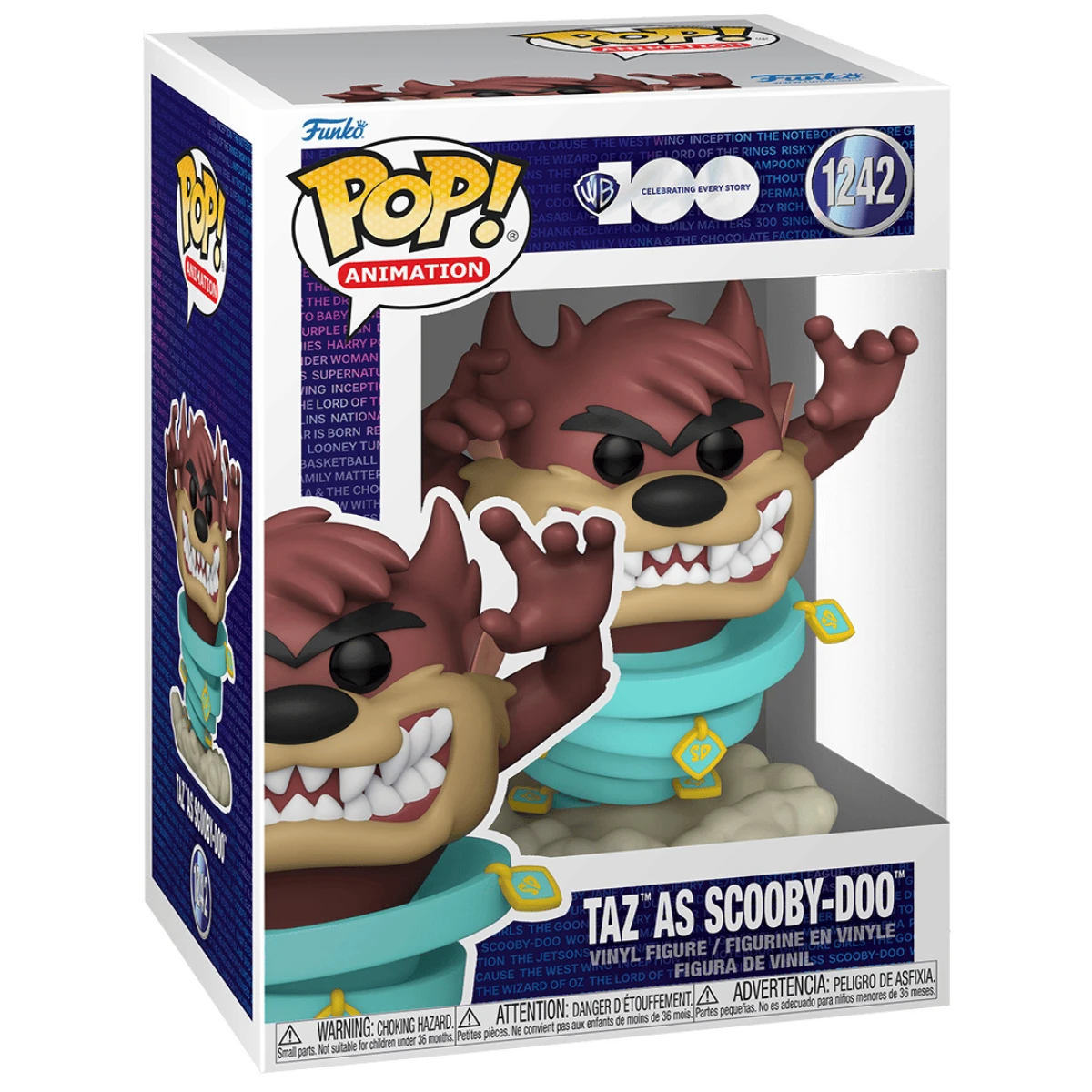 Funko Pop WB 100 Looney Tunes Taz as Scooby-Doo