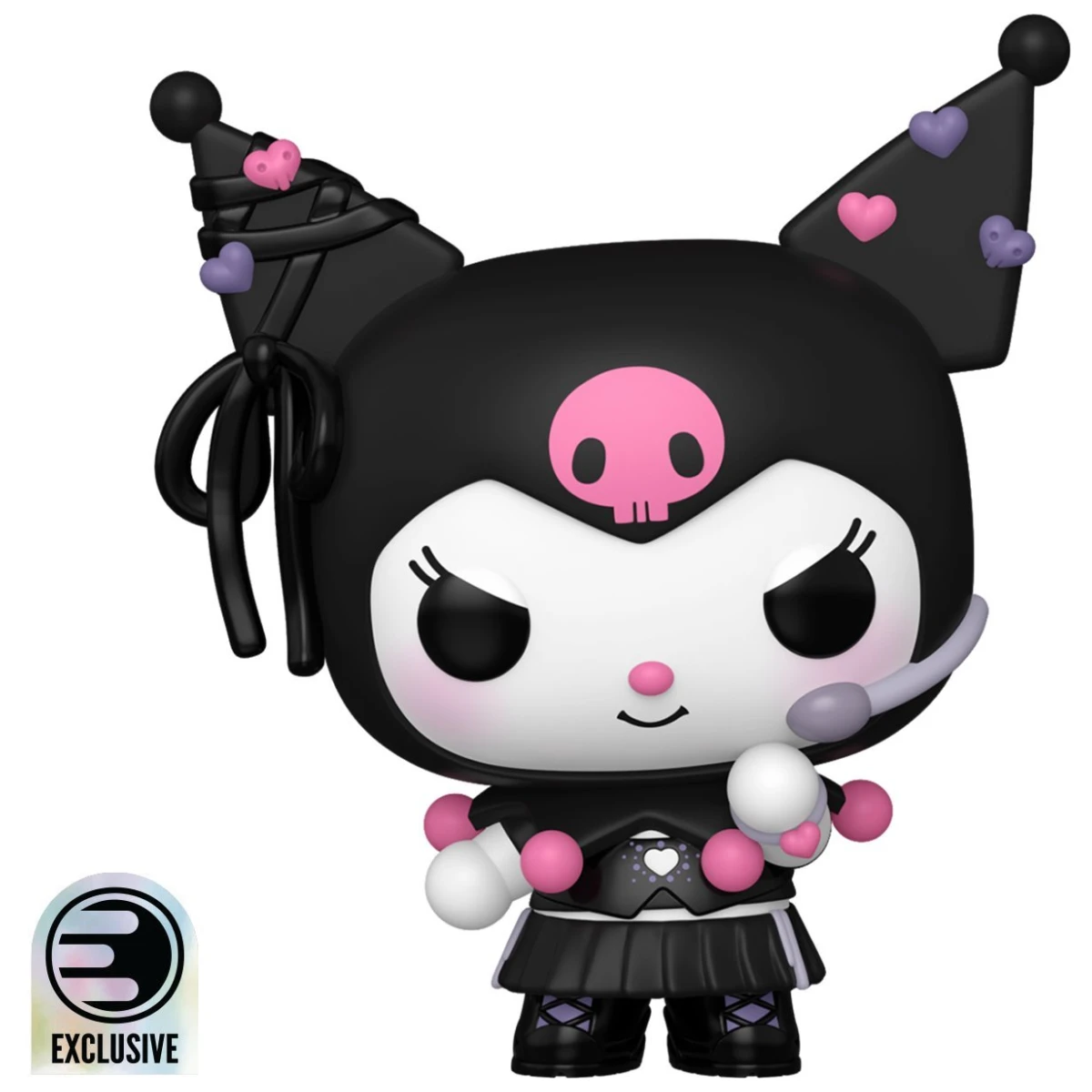 Hello Kitty and Friends Kuromi K-Pop Funko Pop! Vinyl Figure #143 - Entertainment Earth Exclusive