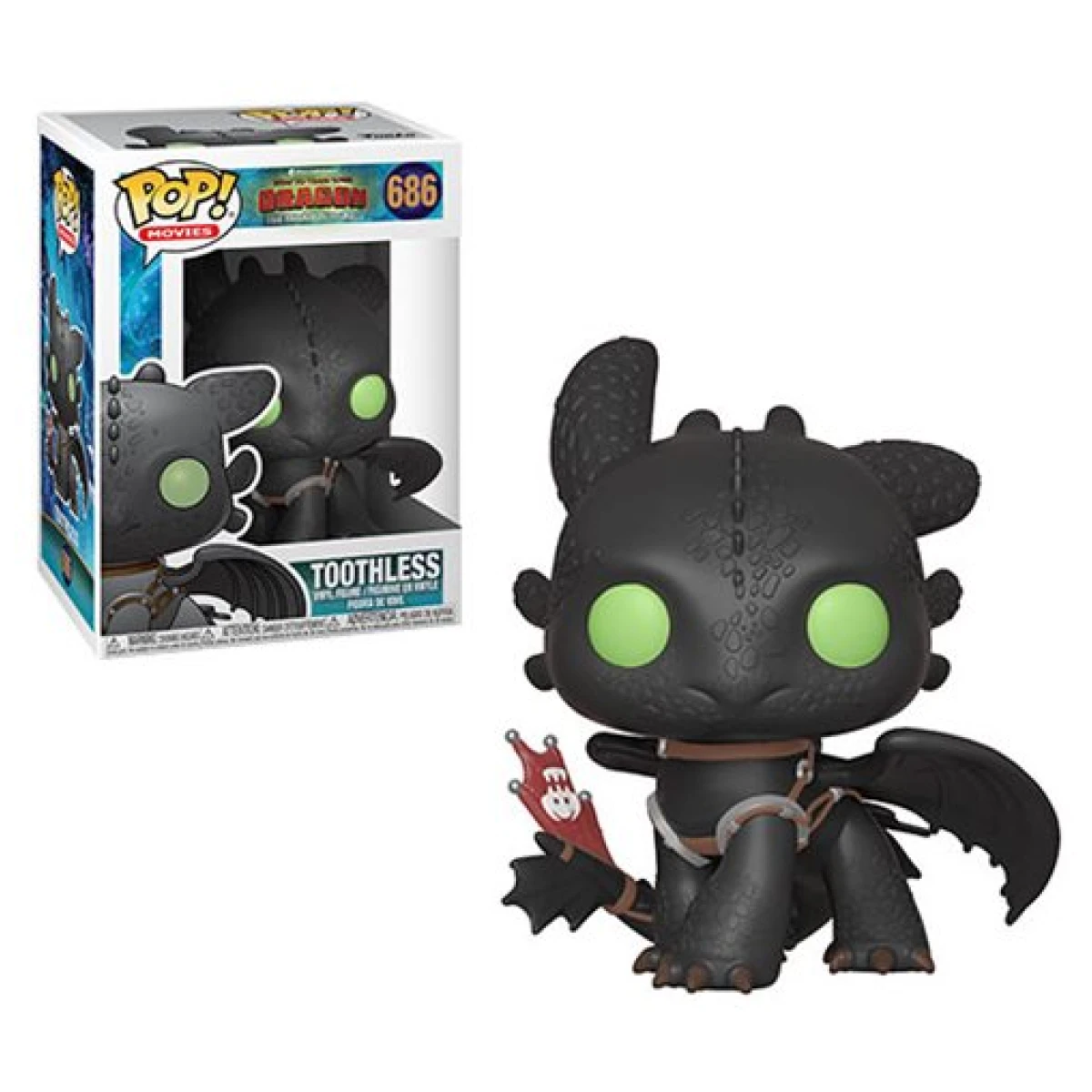 How to Train Your Dragon 3 Toothless Funko Pop! Vinyl Figure #686